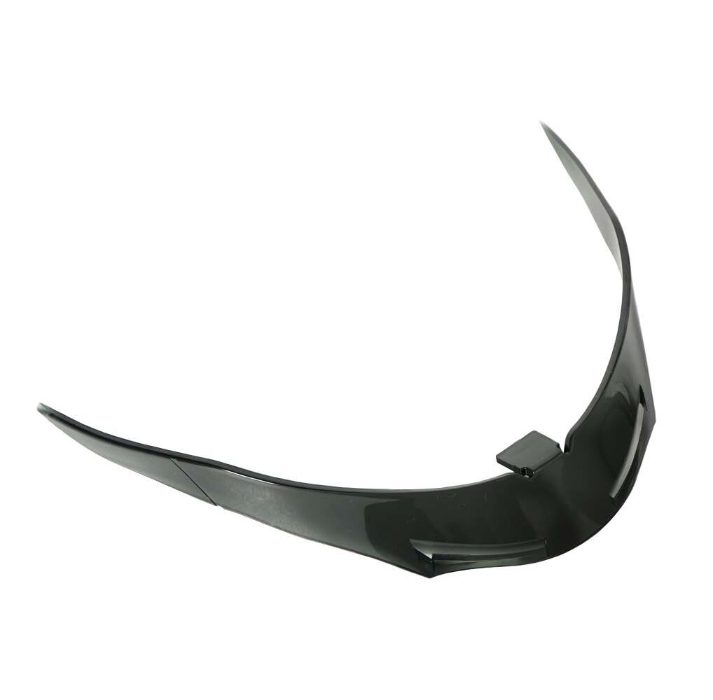 Motorcycle Rear helmet spoiler case for marushin RFF-778 / BFF-B5 / B3 / B1: Deep smoke