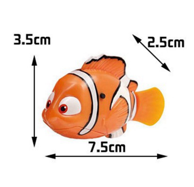 MPK Vibrierende Katze Spielzeug Batterie-angetrieben Fisch, Katze Spielen Spielzeug Katze Fisch Clown Angelfish Viele Farben Erhältlich: Nemo