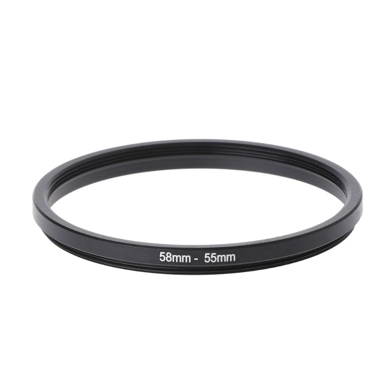 58mm To 55mm Metal Step Down Rings Lens Adapter Filter Camera Accessories M5TB