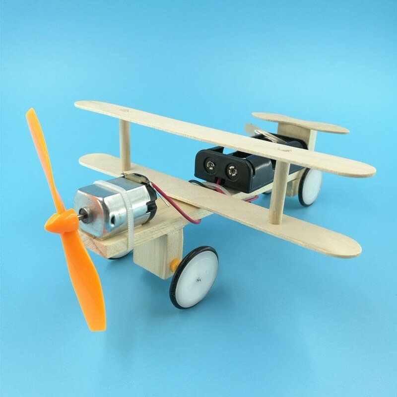 Elektrisk taxa fly lille produktion diy lille opfindelse børns håndlavede materialer populærvidenskabelig model: 3