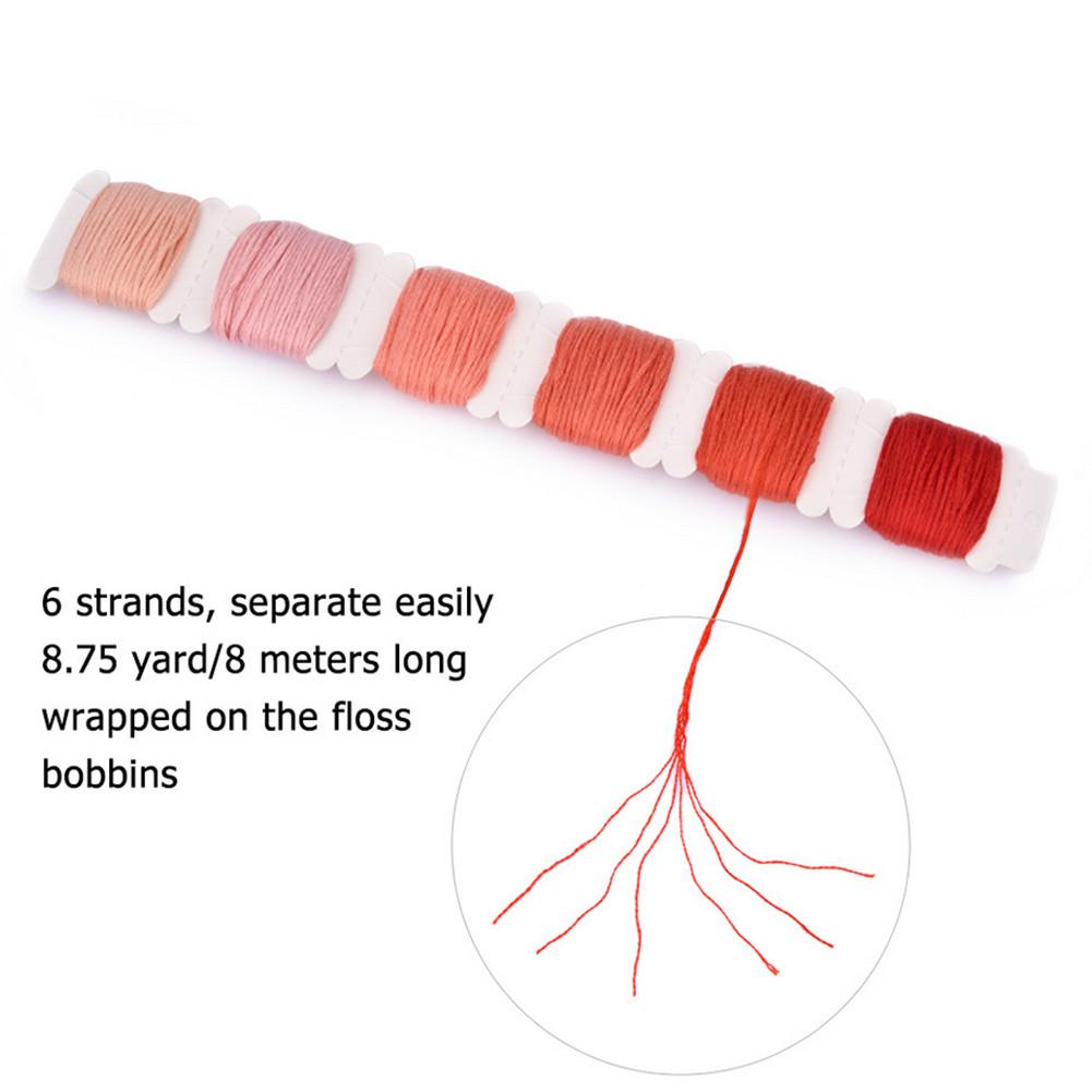 Embroidery Starter Kit Full Set-Magic Embroidery Pen Punch Needle,Hoops,Threads,Stitching Punch Pen Set Craft Tool for Beginner