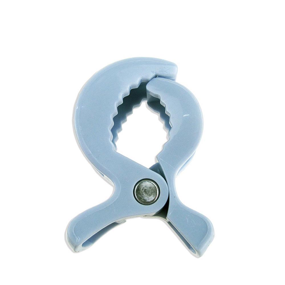 Peuter Baby Kinderwagen Accessoires Effen Wandelwagen Cover Nuttig Handige Clip Deken Speelgoed Kinderwagen Pinnen Haak 12 Kleuren: Sky Blue
