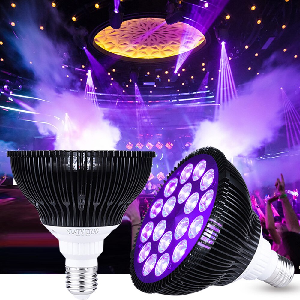 Ultraviolet Uv Lamp 8W 9W 9.5W 15W 56W Zwart Licht Fluorescerende Detectie Lamp E26 110V 220V Voor Dj Party Thuis Decoratie