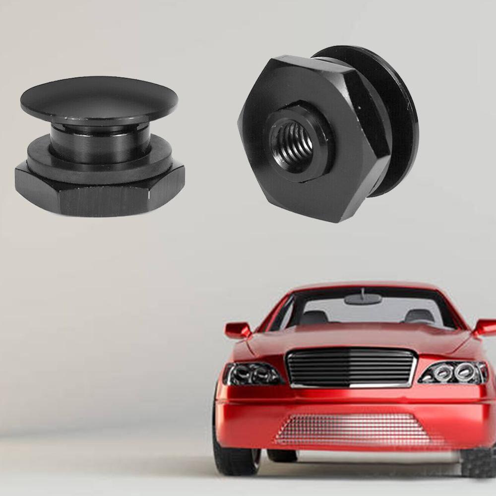 Black Rear Glass Strut Hardware Kit – For 1992-1995 Honda Civic 3Dr Hatchback EG6 & CRV