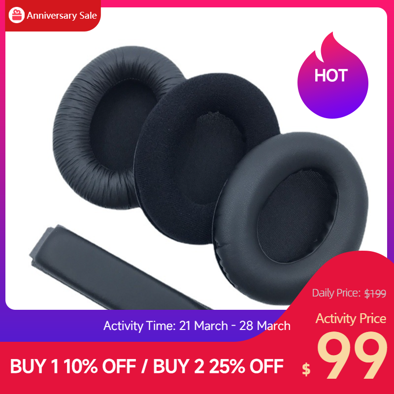 Ersatz Ohr Pads für sennheiser HD419 429 439 449 HD418 428 448 Kopfhörer Ohrpolster Ersatz Kissen Abdeckung Reparatur Teile