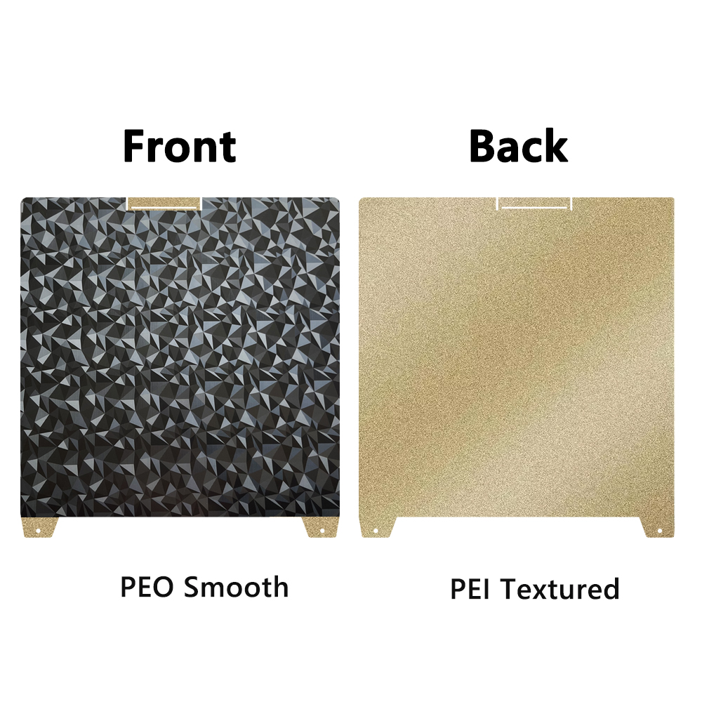 For K2 Plus Build Plate 370x370 PEI Texture-smooth Magnetic Heated bed for Creality K2 3D printer Accessories/Spare Parts: Blue