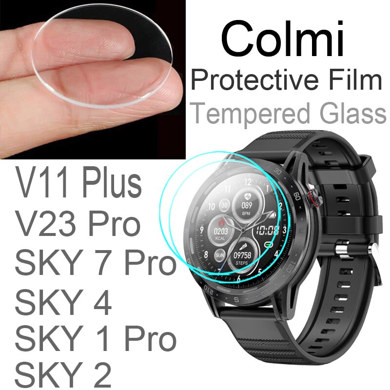 Ochraniacz ekranu dla Colmi V11 Plus V23 Pro SKY 8 7 4 2 1 ochronna folia typu szkło hartowane cal 26mm do 43mm