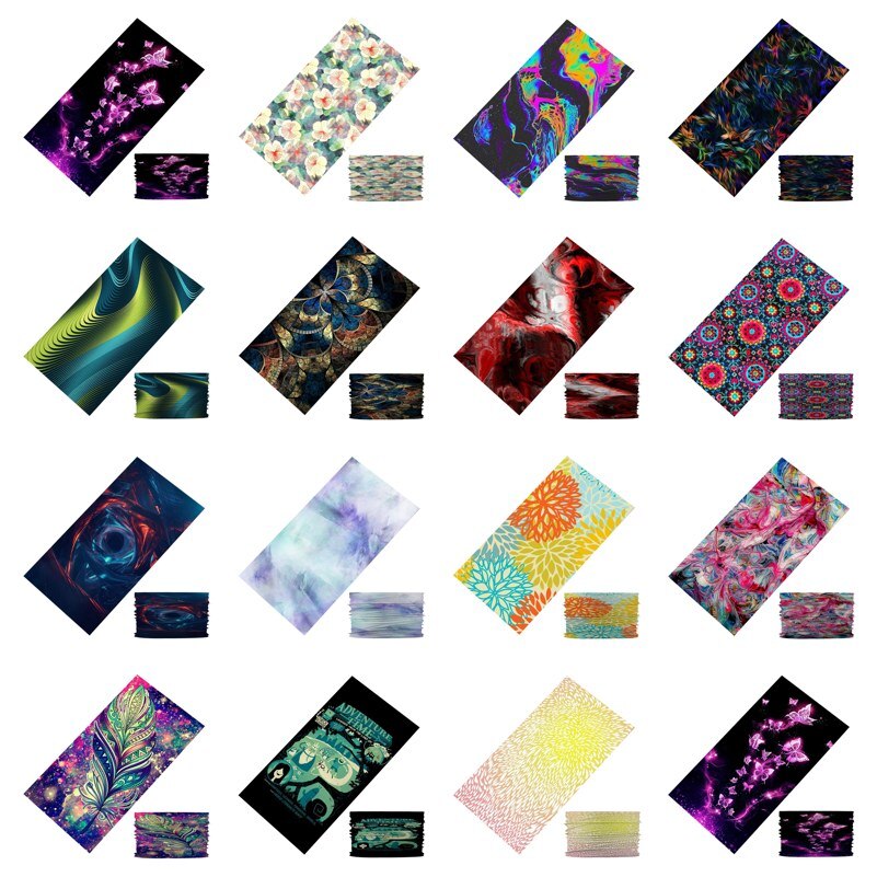 Randonnée en plein air Bandana foulards Camping escalade Ski équitation bandeau vélo cyclisme cagoule cou Tube plus Bandanas masque facial