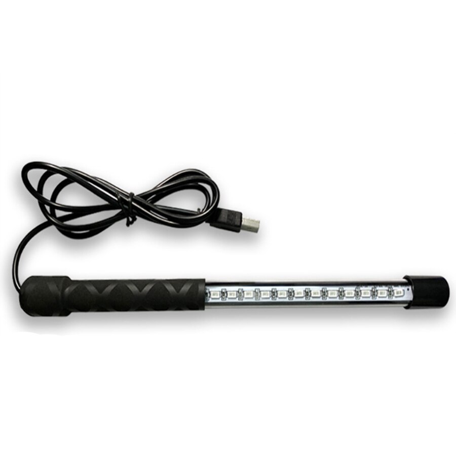 Portable Single Tube Handheld UVA Ultraviolet Lamp Plant Growth Lamp (USB)-Black