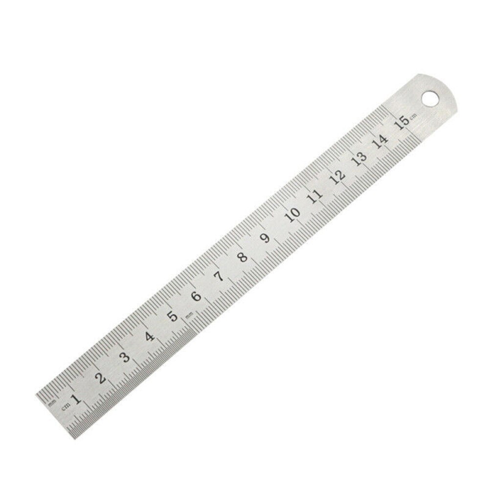 Sewing Foot Sewing 15-30cm Stainless Steel Metal Straight Ruler Ruler Tool Precision Double Sided Measuring Tool