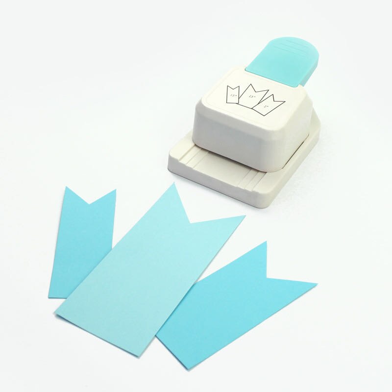 Punch tag top punch straight 1.5,2 or 2.5 inch tag paper punches for scrapbooking craft perfurador diy puncher