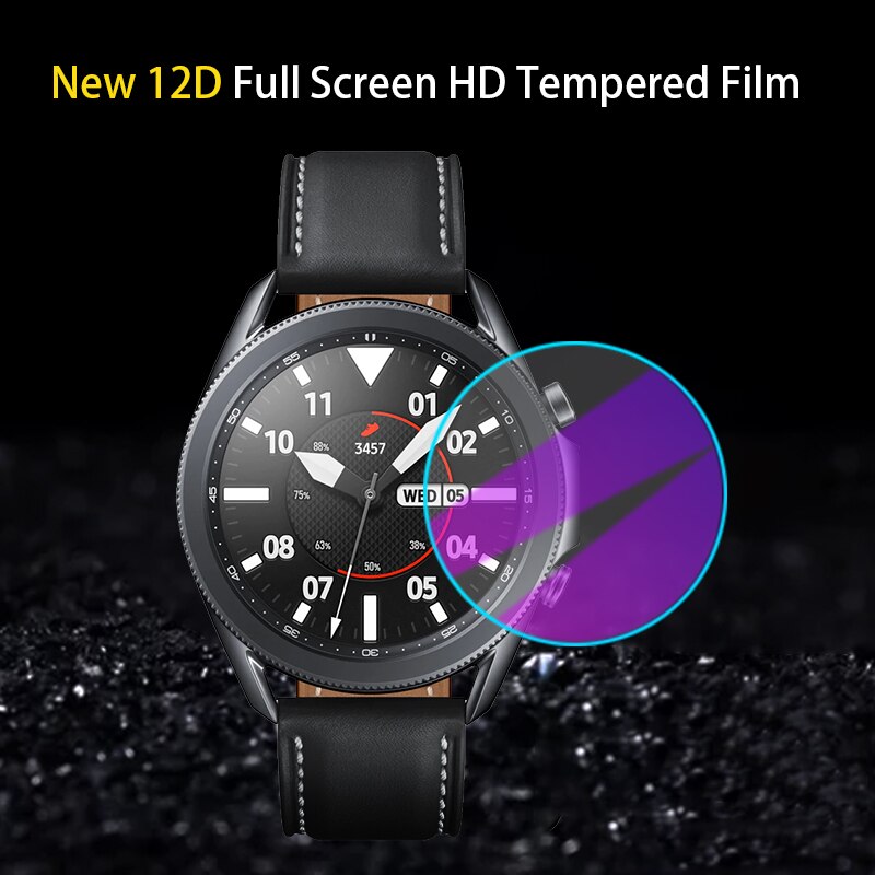 Gehard Glas Screen Protector Film Voor Samsung Galaxy Horloge 3 Scratch-Proof En Explosieveilige Gehard Glas