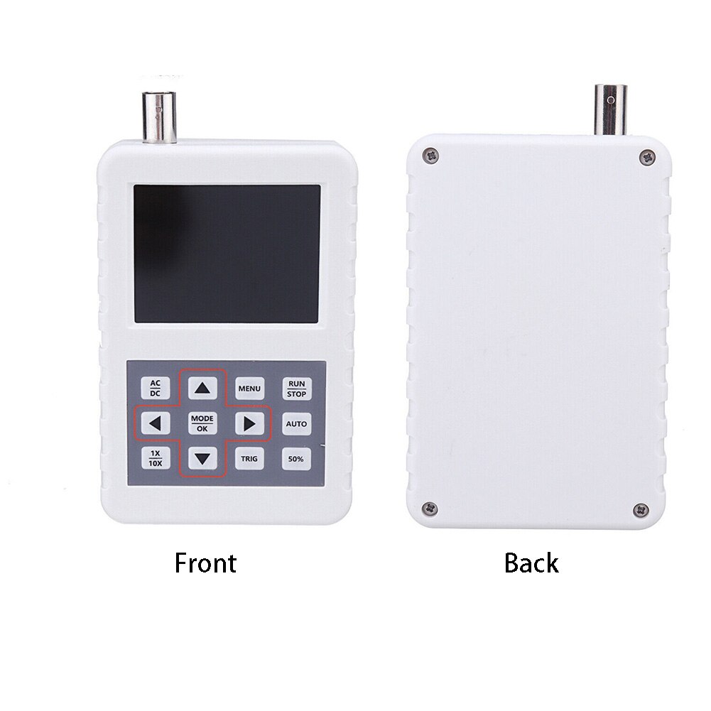 ADS2050H 5MHz Bandwidth Oscilloscope 2.4 Inch LCD Screen Plastic Mini Portable Handheld With Probe Waveform Storage Durable