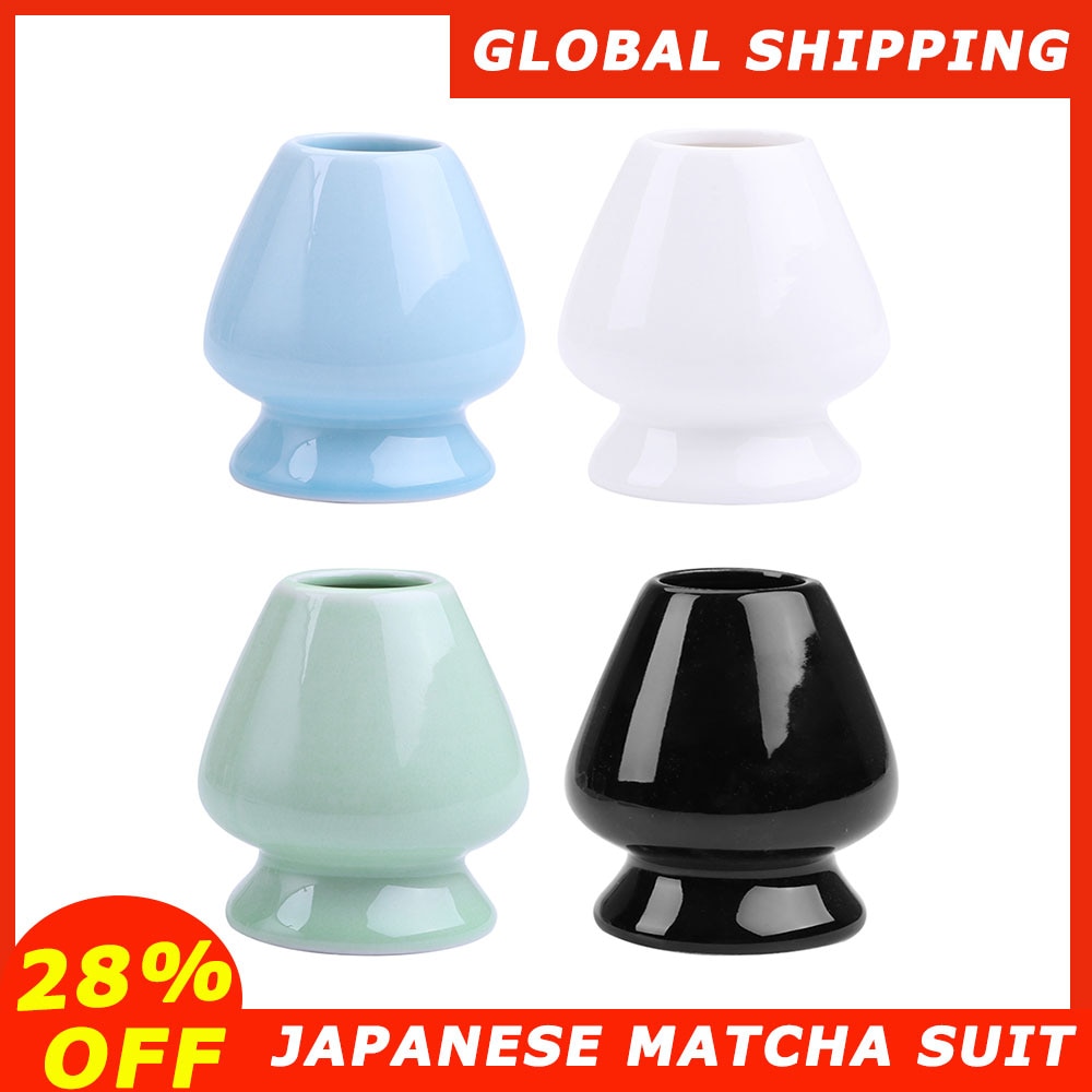 Japanse Matcha Pak Garde Matcha Groene Thee Chasen Houder Stand Accessoires Bowls Lade Plaat Japanse Thee Sets Drinkware