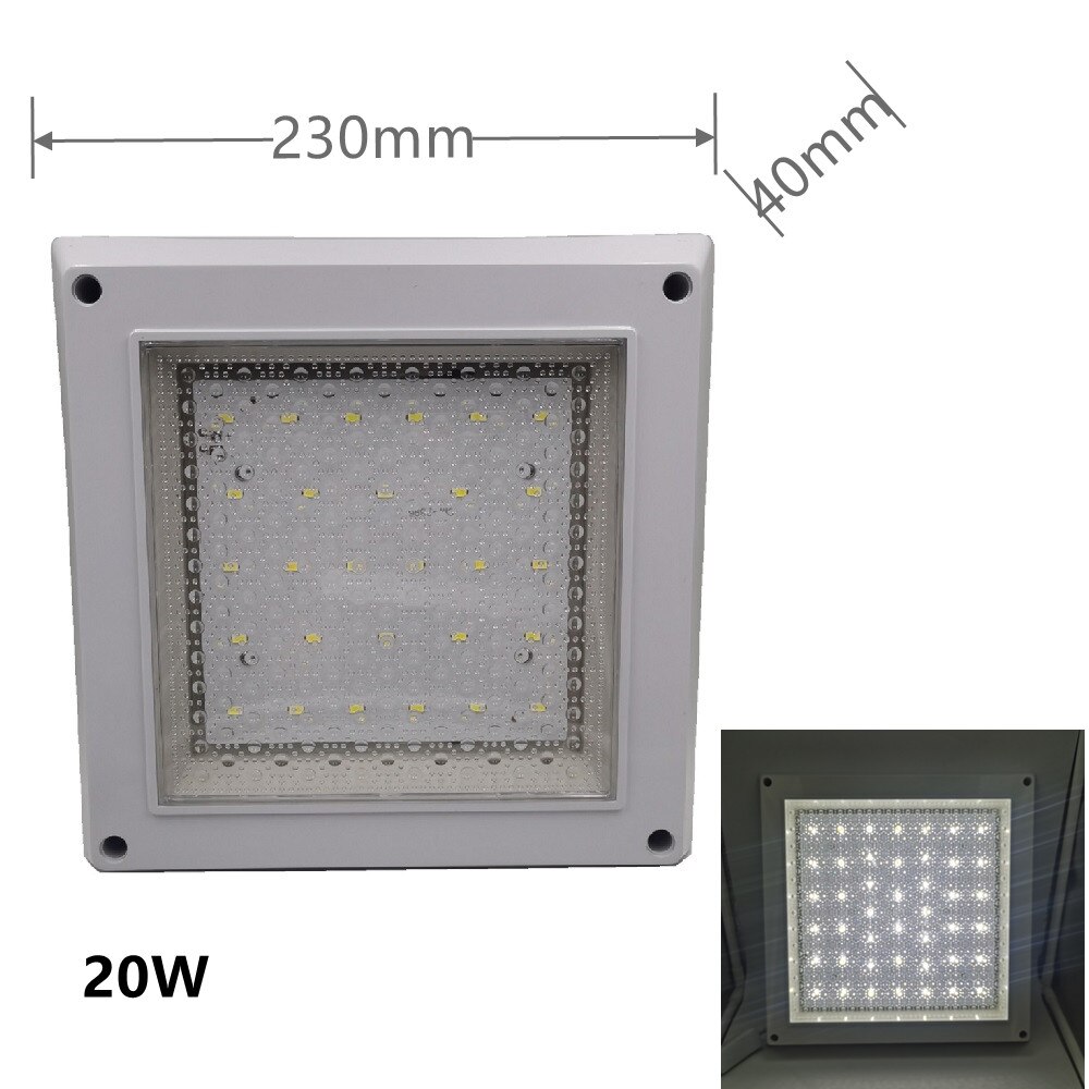 Kitchen LED ceiling Light 15W 20W 24W 28W 165-245V Modern Kitchen Clear Lens Foyer Bath 15 -30 Square meters For Kitchen Light: Light Grey