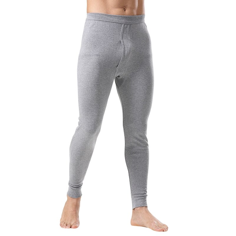 Termisk undertøy til menn lange underbukser løst termobukse undertøy menn Plus størrelse varme menn leggings lange bukser