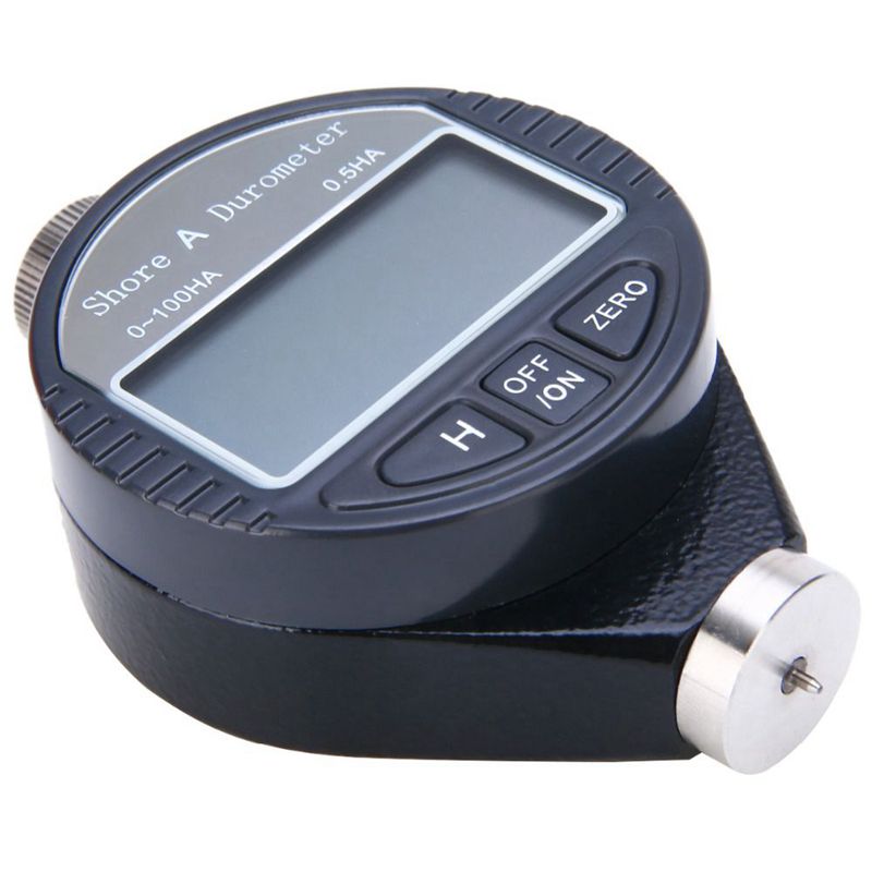 medidor Digital de dureza durómetro 0-100HA Shore A LCD para cuero de caucho plástico cera multigrasa 1 ud.