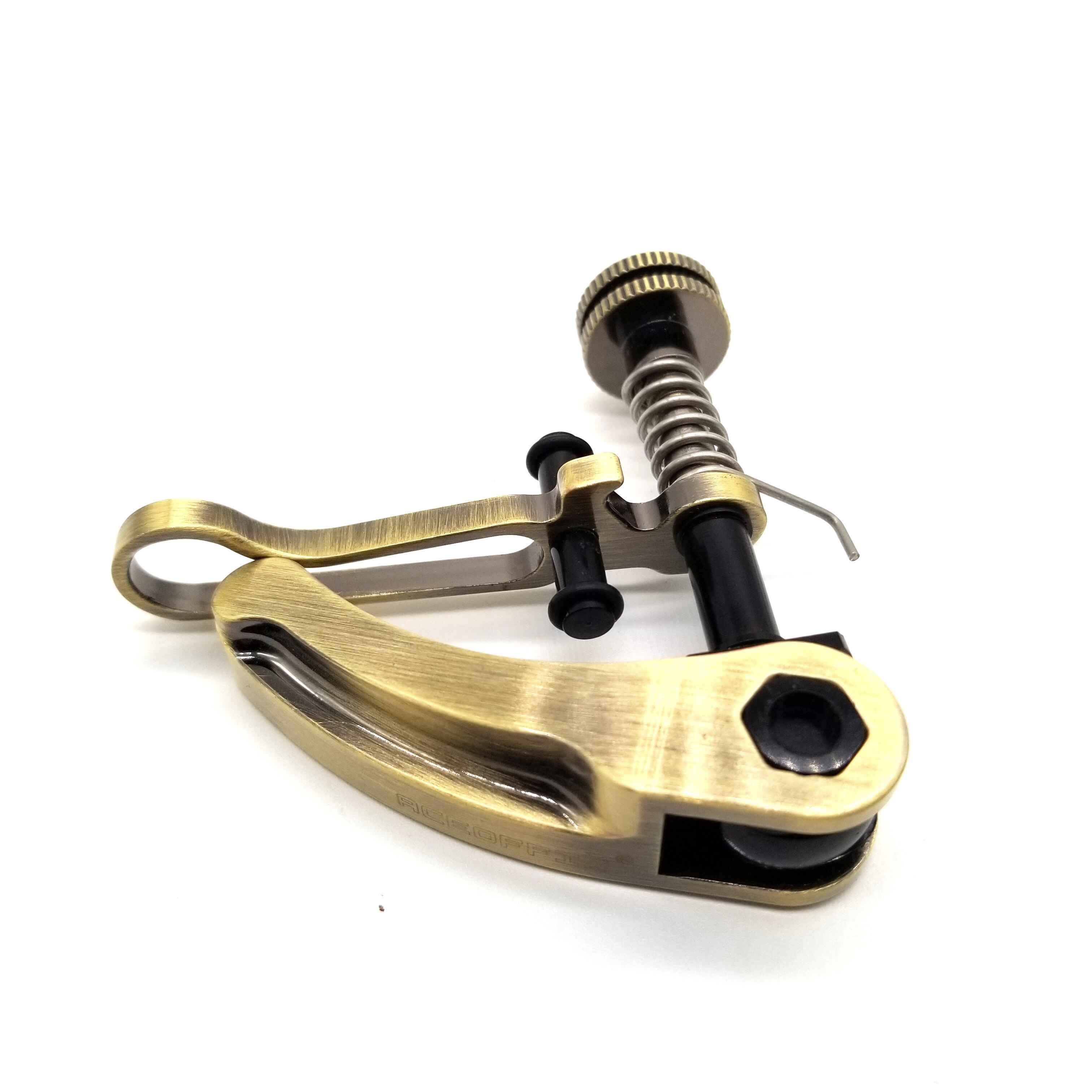 Ultraleve 38.5g braçadeira de selim da bicicleta para brompton folding seat post liberação rápida braçadeira titânio eixo parte acessório: copper