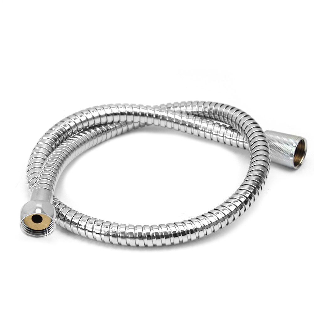 Roestvrij Staal Badkamer Vervanging Anti-Twist 1/2 "Verbinding Douche Slang Flexibele Pijp Douchekop Badkamer Water Slang 80cm