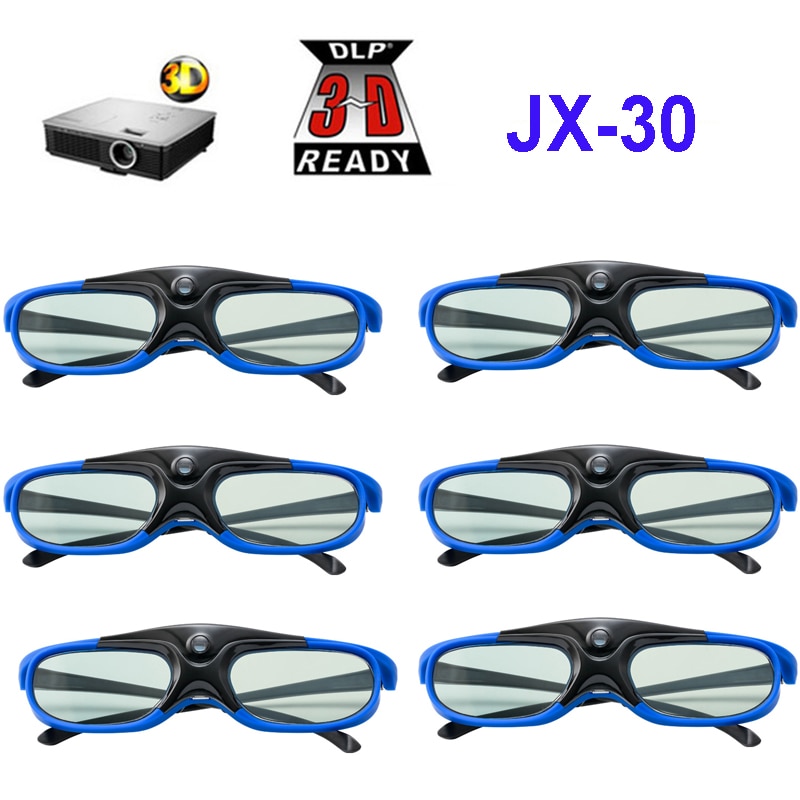 Aktive Verschluss 96-144HZ Wiederaufladbare 3D Gläser Für BenQ Acer X118H P1502 X1123H H6517ABD H6510BD Optoma JmGo V8 XGIMI Projektor