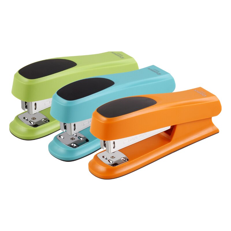 COMIX b3027 3 Kleur mode Comfortabele slip nietmachine groen/blauw/orange, 1pcs kleurrijke