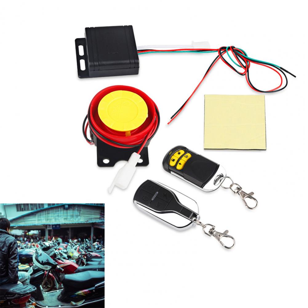 Small 1 Set Premium Motorcycle Anti-theft Security System Waterproof Anti-theft Device Intelligent for Electric Motor