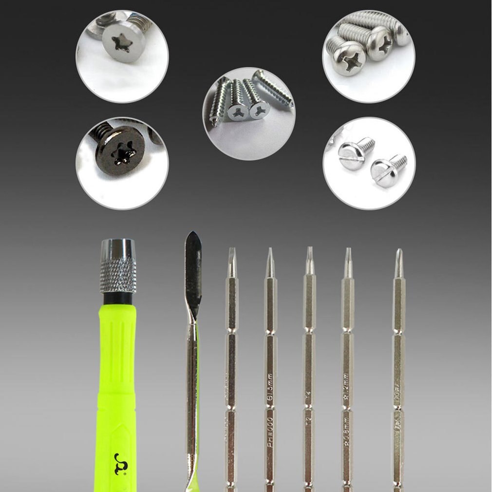 7pcs/set Mobile phone tablet laptop repair tool 7 in one combination Tool Kit Multitool Hand Tools