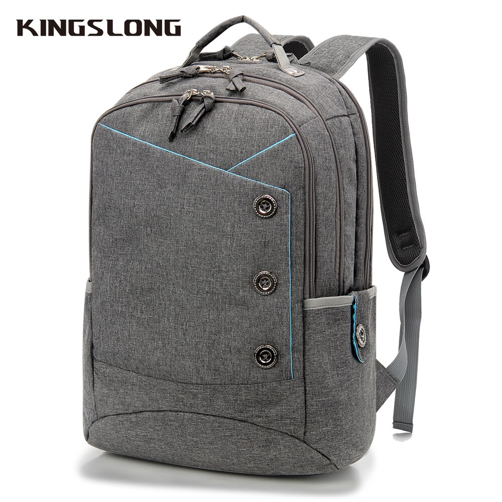 KINGSLONG Laptop Backpack Women's Mochila for Teenagers school backpack linen Casual Bags Travel bag for Women Casual