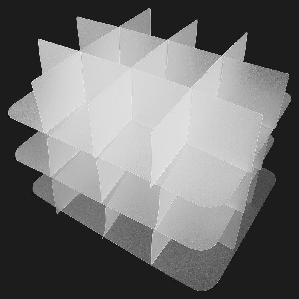 Storage Bag Xmas Flowers Holder LED Lights Storage Decorations Box with Detachable Inner Partitions with Strong Carrying Handle