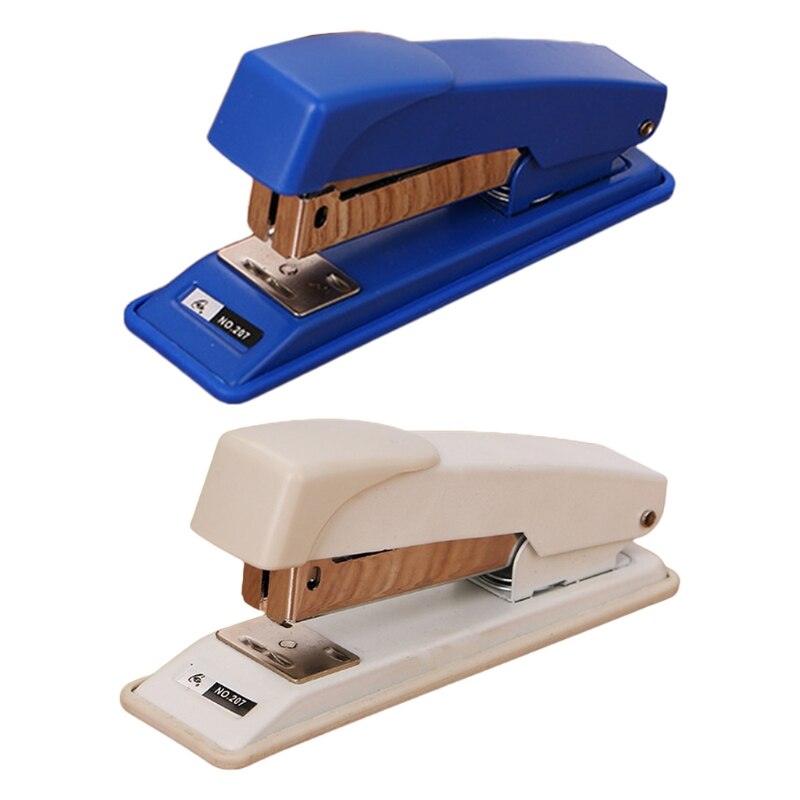 Metal Effortless Heavy Duty Stapler Paper Book Binding Stapling Machine Labor Saving School Office Supplies Stationery