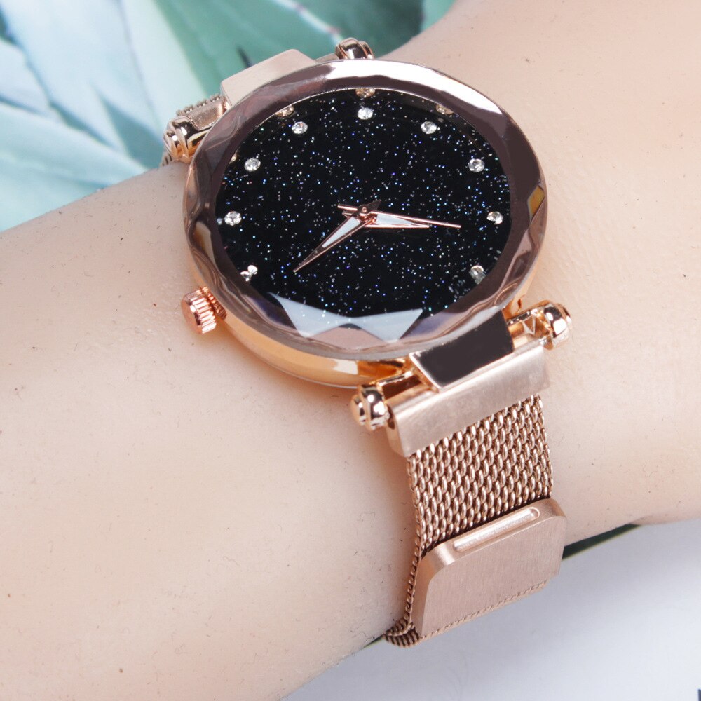 Ladies Magnetic Starry Sky Clock Luxury Women Watches Diamond Female Quartz Wristwatches Relogio Feminino Zegarek Damski: 05