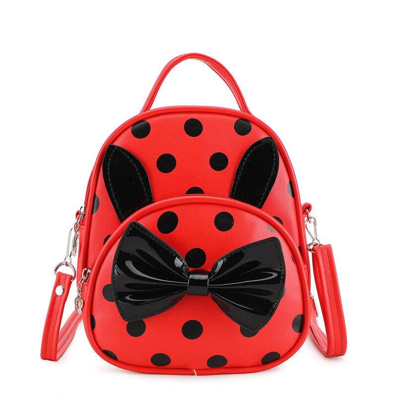 Kinderen 3d schattige rugzak babymeisjes schoolrugzak kinderen kleuterschoolrugzak schooltas mochila infantil: Rood