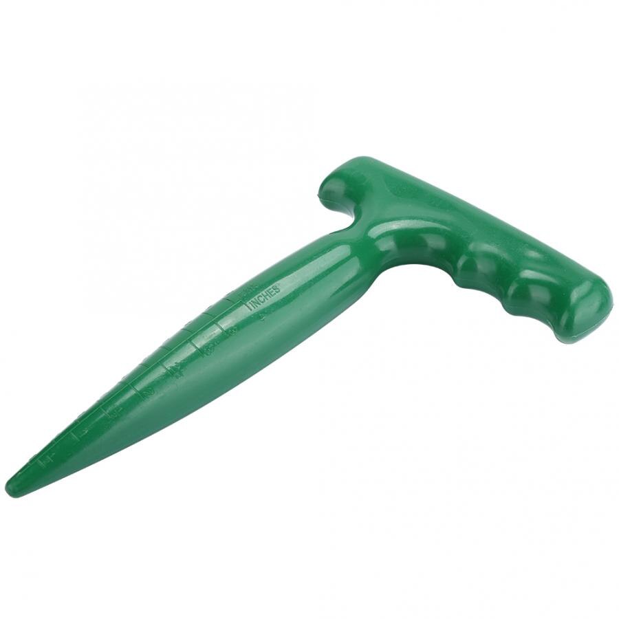 Digging Hole Tool 5Pcs Handheld Plastic Garden Soil Puncher Digging Hole Tool for Seedling Transplanting Planting