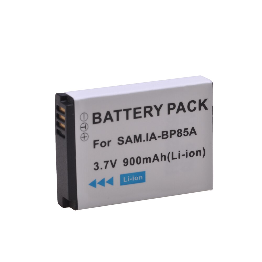 2pcs 900mAh 3.7V IA-BP85A BP85A BP-85A BP 85A Replacement Camera Li-ion Battery for Samsung ST200 ST200F PL210 WB210 SH100.