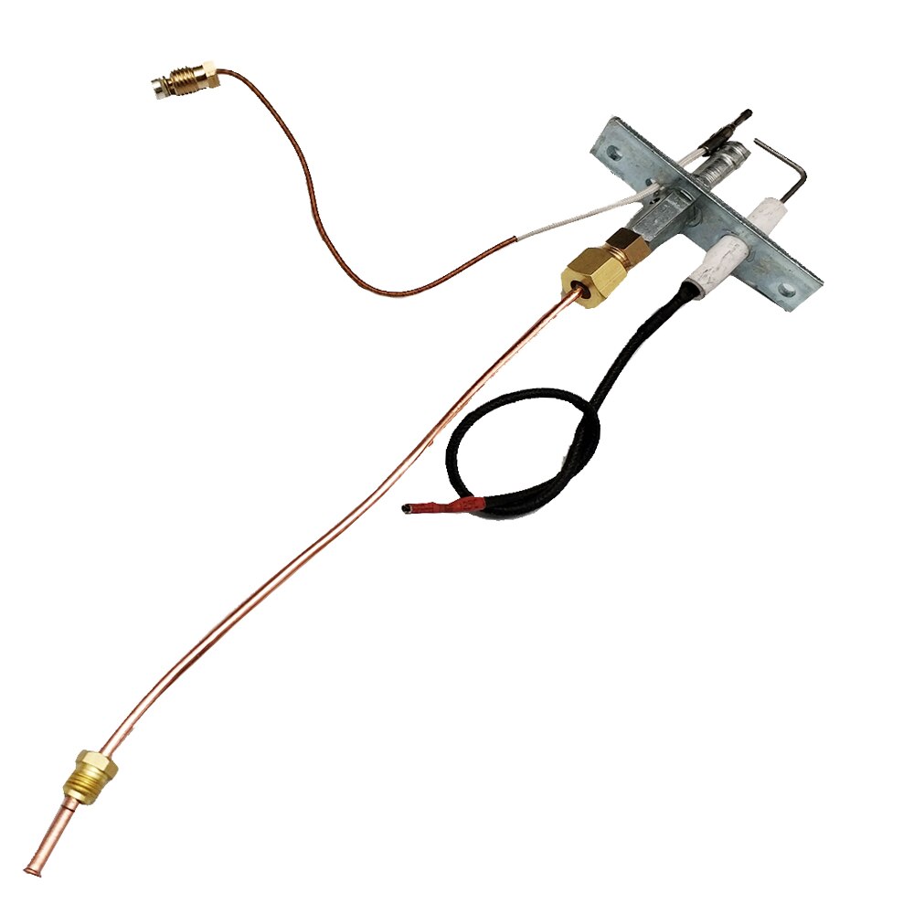 Earth Star One Flame Gas Oven / Heater Parts Pilot Burner Assembly Control Kit with Connection Tube