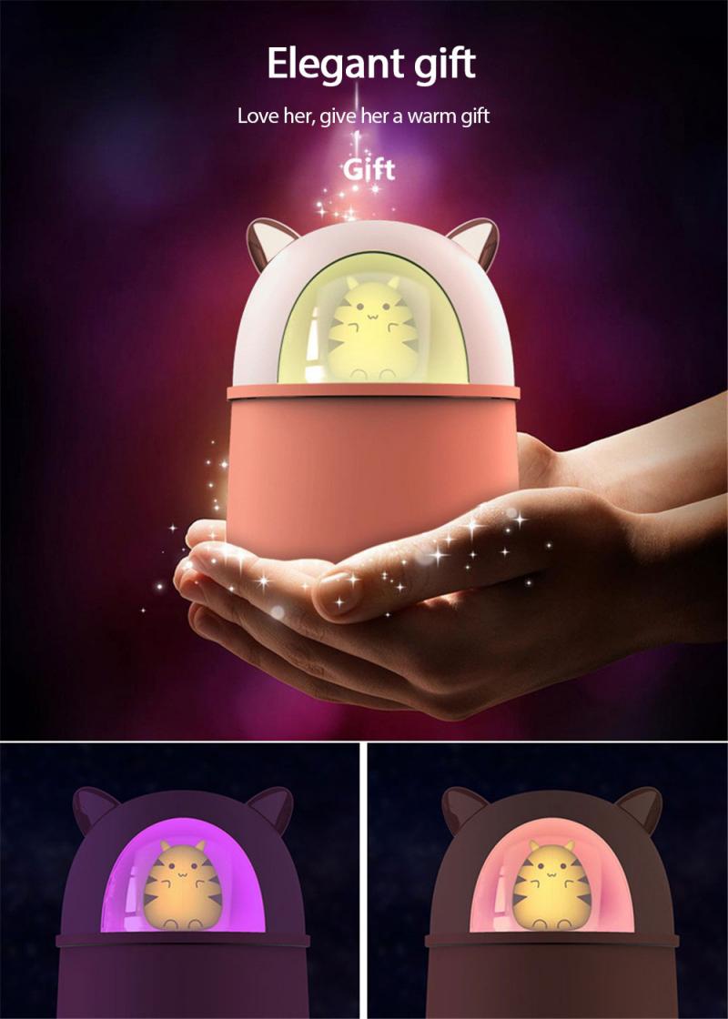 Mini Humidifier Bedroom Essential Humidifier Diffuser With LED Ambient Light For Bedrooms Living Rooms And Cars Car Air Hum
