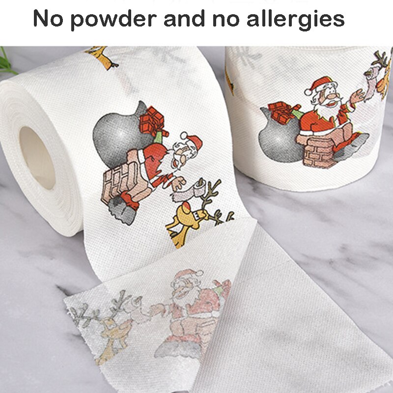 Personality 1 Rolls Soft Toilet Paper Color Printed Roll Paper Household Toilet Paper With Core Tissue