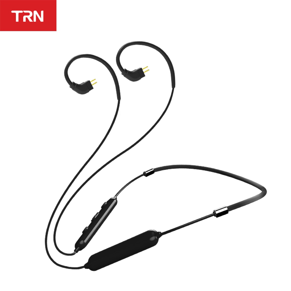 TRN BT10 Wireless Bluetooth 4.2 APT-X IPX7 Waterpproof Cable HIFI Earphone 2PIN/MMCX Use For TRN V10 V20 V80 V90
