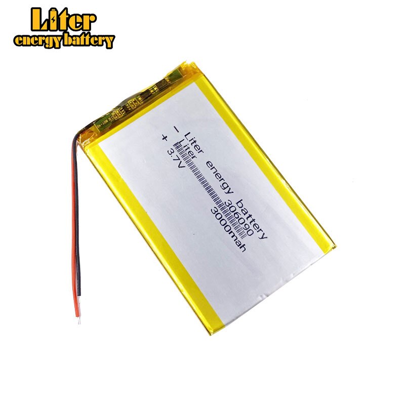 Lithium-Polymer batterien 306090 3,7 V/haltige 3000mAh / 7 zoll Tablette PC Universal- Batterie LI