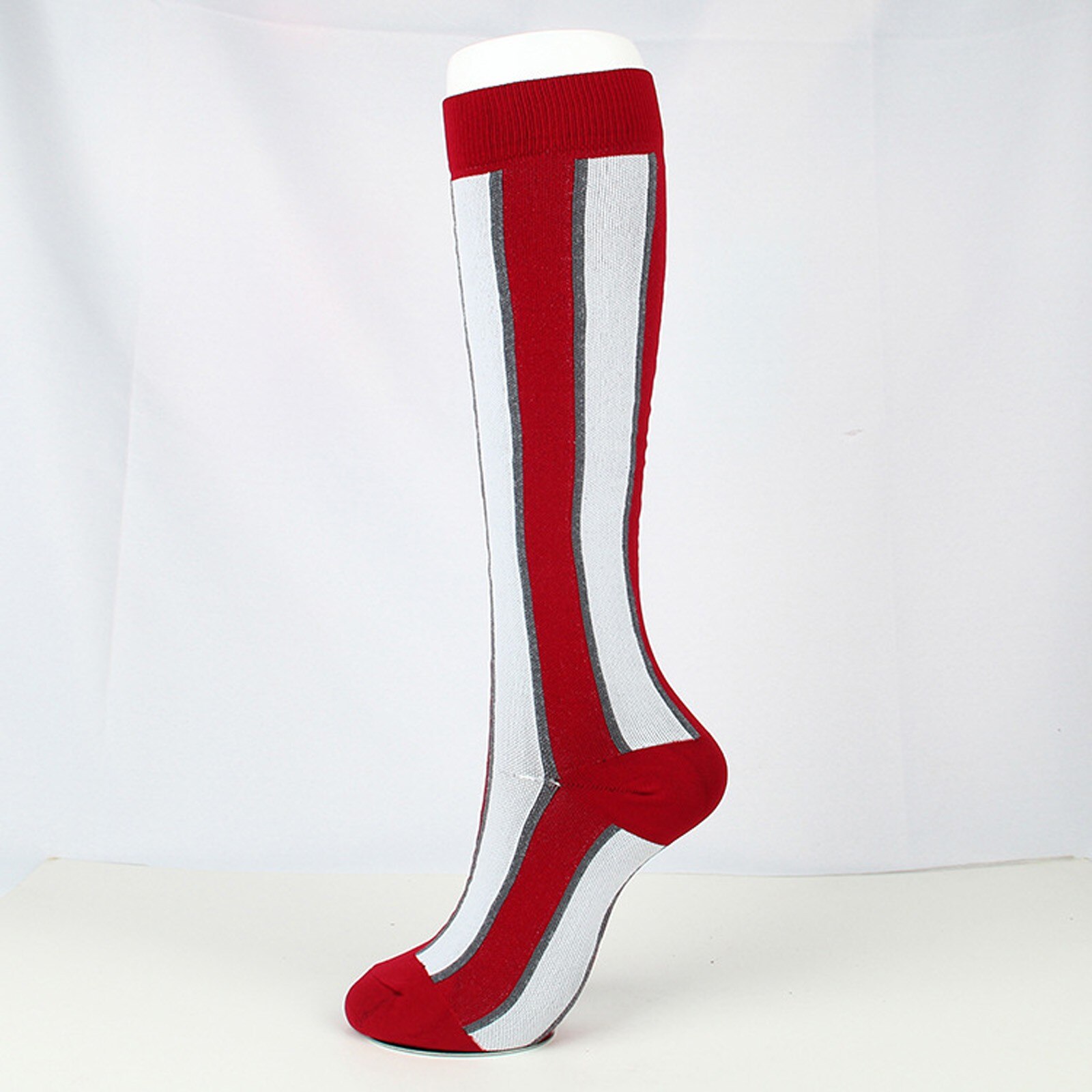Druck Strümpfe Unisex Frauen Männer Sport Compression Socken Streifen Camouflage Druck Sport Socken: D