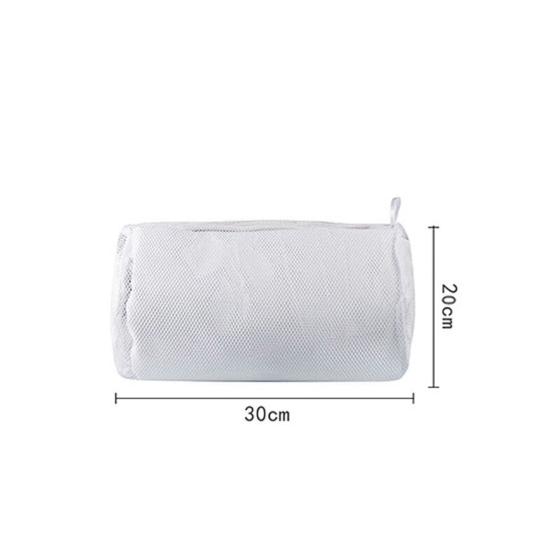 Mesh Laundry Bag Polyeste Wash Bags Coarse Net Laundry Basket Laundry Bags for Washing Machines Mesh Clothes Sock Bra Bag: 20X30CM