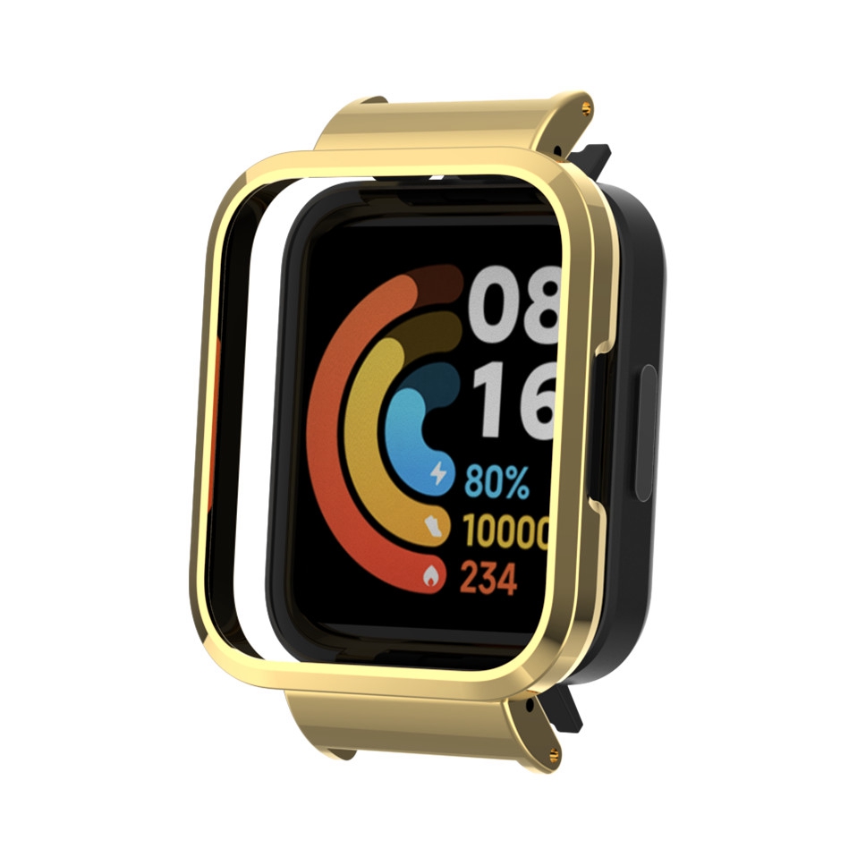Coque de Protection d'écran en métal, antichoc et anti-rayures, pour Xiaomi Redmi Watch 2 Lite
