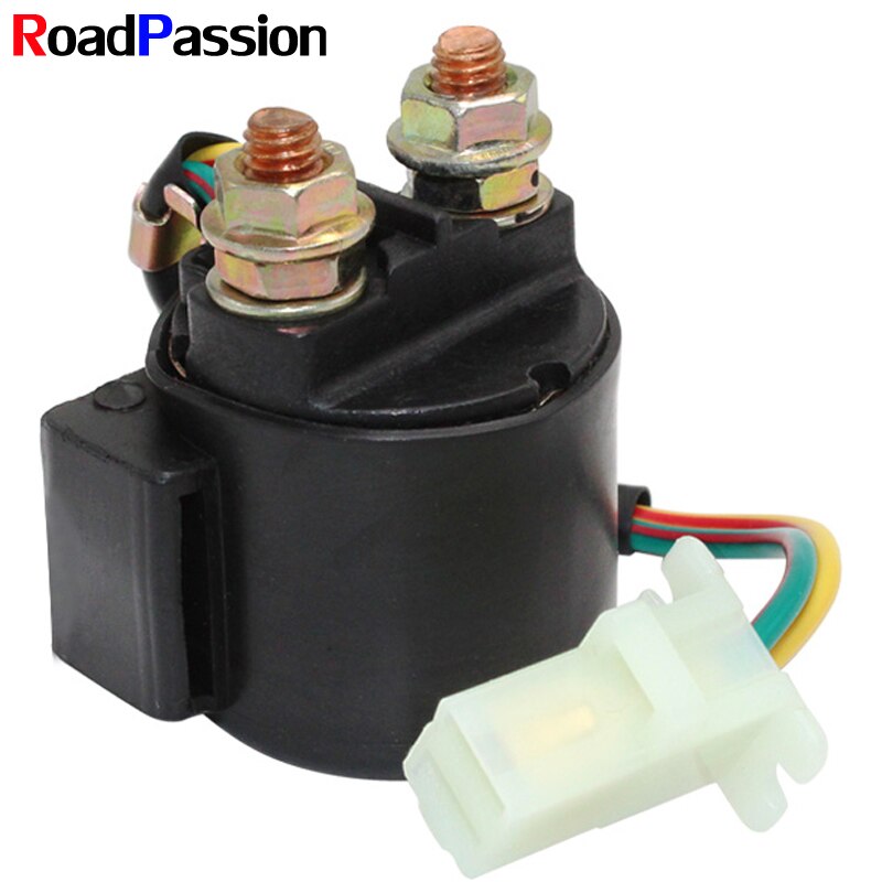 Relé de arranque solenoide para YAMAHA 250 TIMBERWOLF YFB250 TRAILWAY TW200 TW 200 TRI MOTO 200 YTM200 225 YTM225 empresa ROYALE 1200