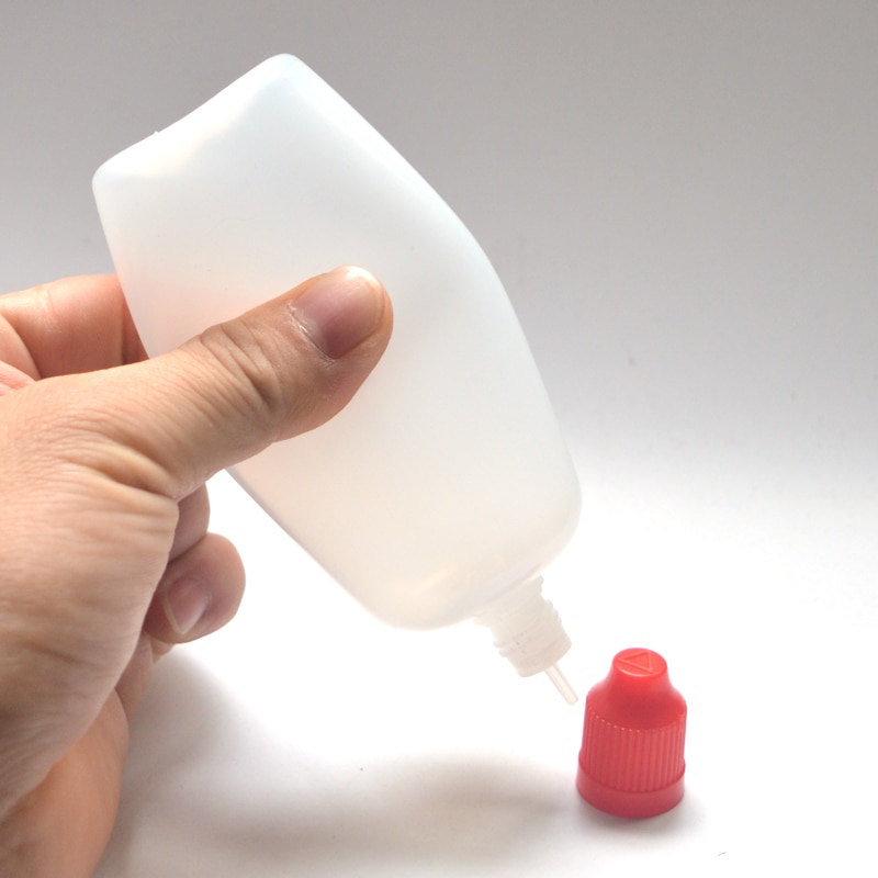 120 ml Naald Fles PE 120 ml Plastic Druppelflesje Met Kindveilige Dop Lege E Vloeibare Flessen