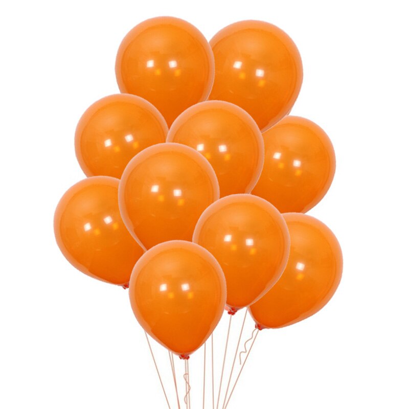 glad halloween fest dekorasjonssett helium luftfolie ballonger gresskar flaggermus halloween tema ballong banner svart oransje ballong xn