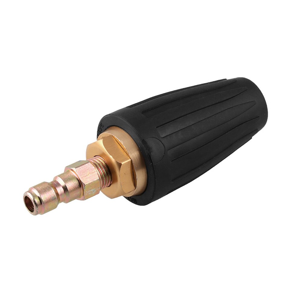 High Pressure Cleaner 3600PSI Spiral Nozzle 360 Degree Rotation Turbine Nozzle Foam Nozzle for High Pressure Foam Car Washer