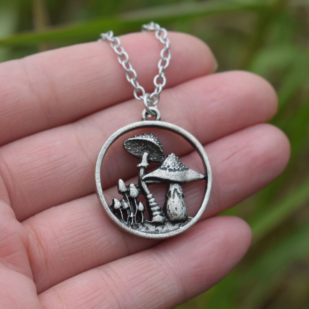 Paddestoel Charm Hangers Voor Sieraden Maken Ketting Voor Vrouwen Handgemaakte: 03