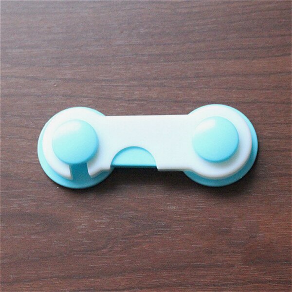 2pc Kunststoff Schrank sperren Art Sicherheit Baby Schutz Von freundlicher Sicher Schlösser für Kühlschränke Baby Sicherheit Schublade Riegel: Blau
