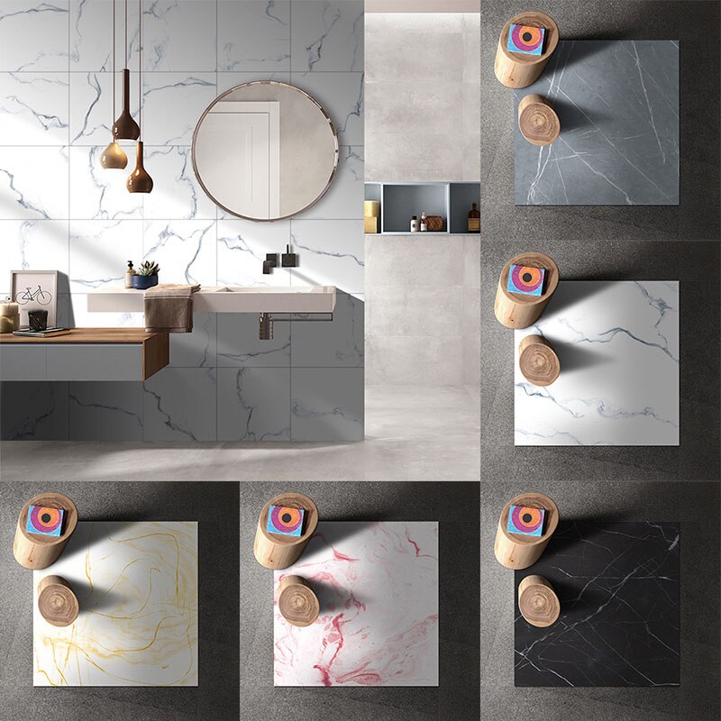 Arabisk retro flise klistermærker til køkken badeværelse vinyl fliser selvklæbende væg klistermærke diy dekor tapet vandtæt vægoverføringsbillede