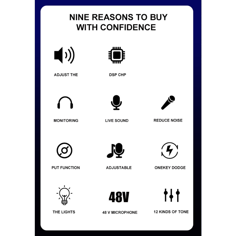 066A Professionele Mixer Sound Board Card 1800Mah Batterij Capaciteit 12 Uur Live Tijd Sound Mixing Console Props